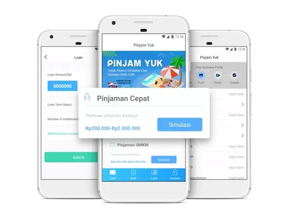 aplikasi pinjam yuk apakah ada dc lapangan